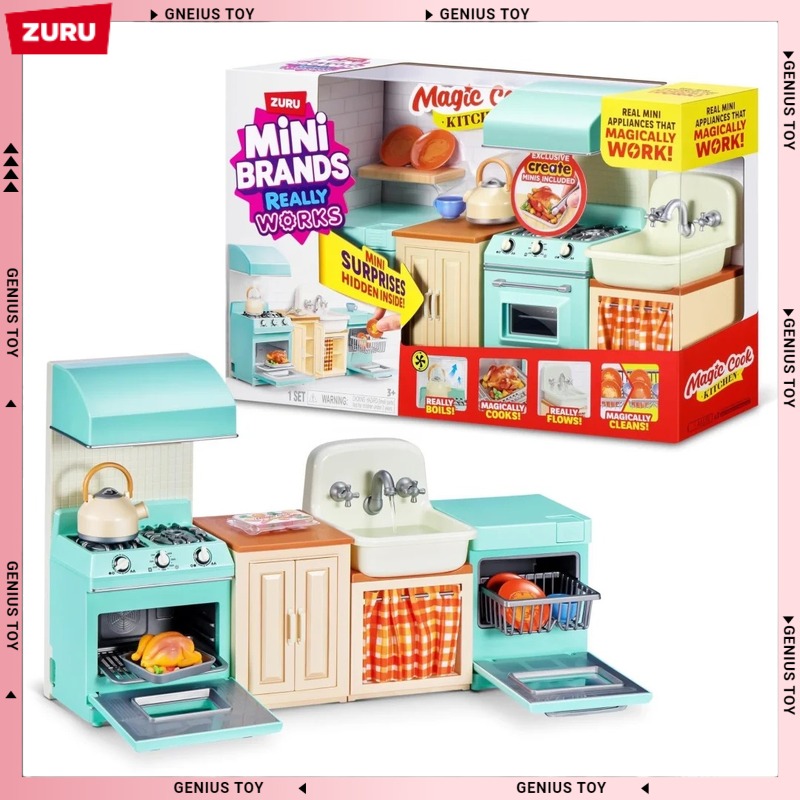 Kitchen Gadgets For Kids - ชุดครัวมินิแบรนด์ส์ ซูรู เมจิก คุก คิทเช่น ซัพไพรส์