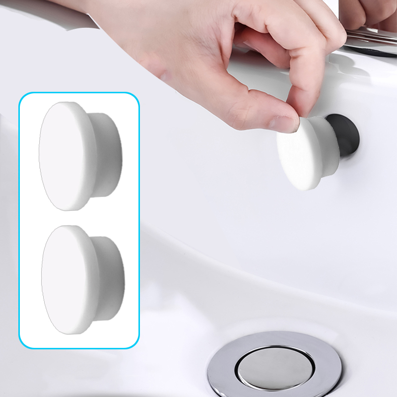 Kitchen Gadgets Website - แหวนยางกันน้ำล้นอ่างล้างหน้า 2/4/8 ชิ้น อุปกรณ์ปิดท่อระบายน้ำอ่างล้างจาน อ่างล้างหน้า อ่างอาบน้ำ