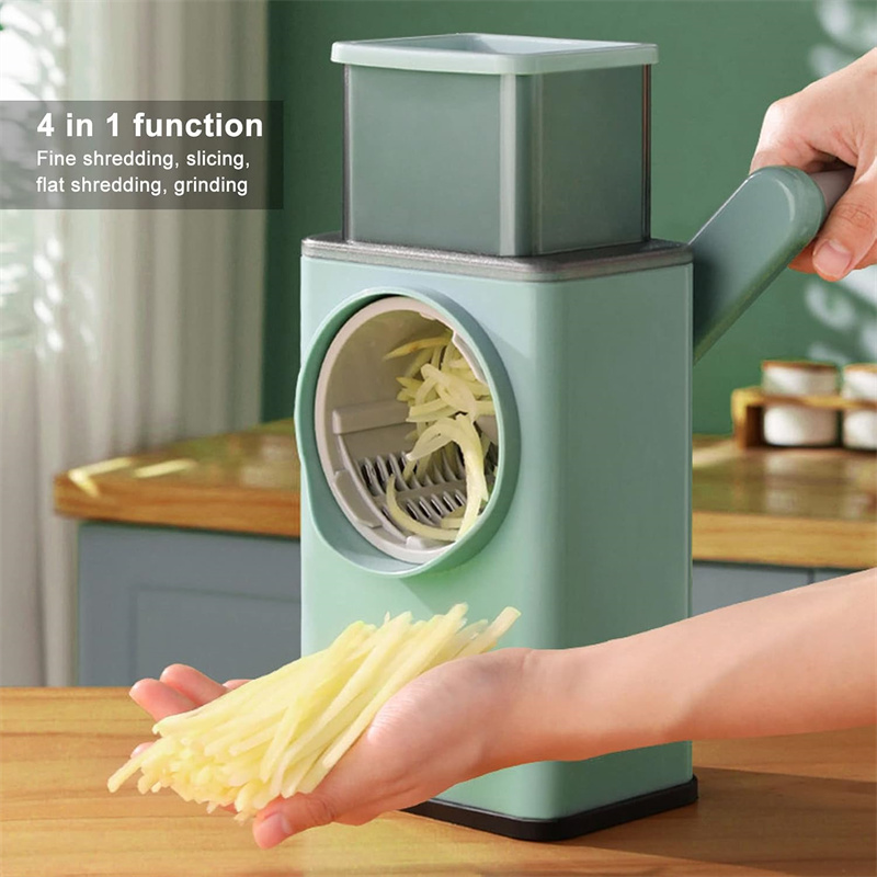 เครื่องขูดชีสแบบหมุนมือพร้อมใบ - Mandoline Slicer บทวิจารณ์และราคา