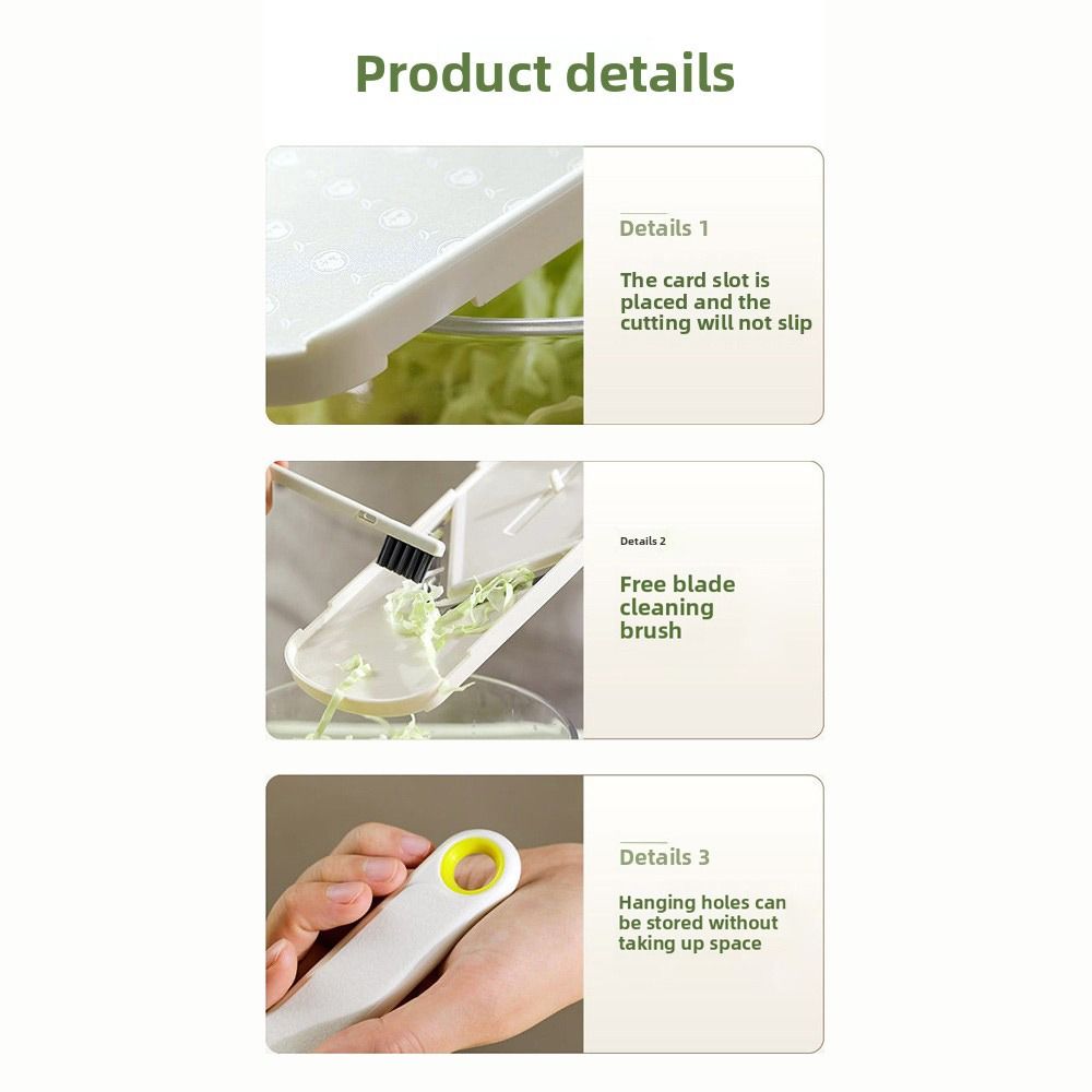 ที่ขูดกะหล่ำปลีที่ทนทาน ใช้งาน - Kitchen Gadgets Save Time บทวิจารณ์และราคา
