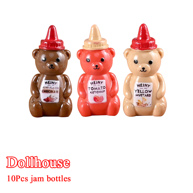 ขวดแยมหมีน้อยจำลอง 10 ชิ้น ขนา - Kitchen Gadgets Website บทวิจารณ์และราคา