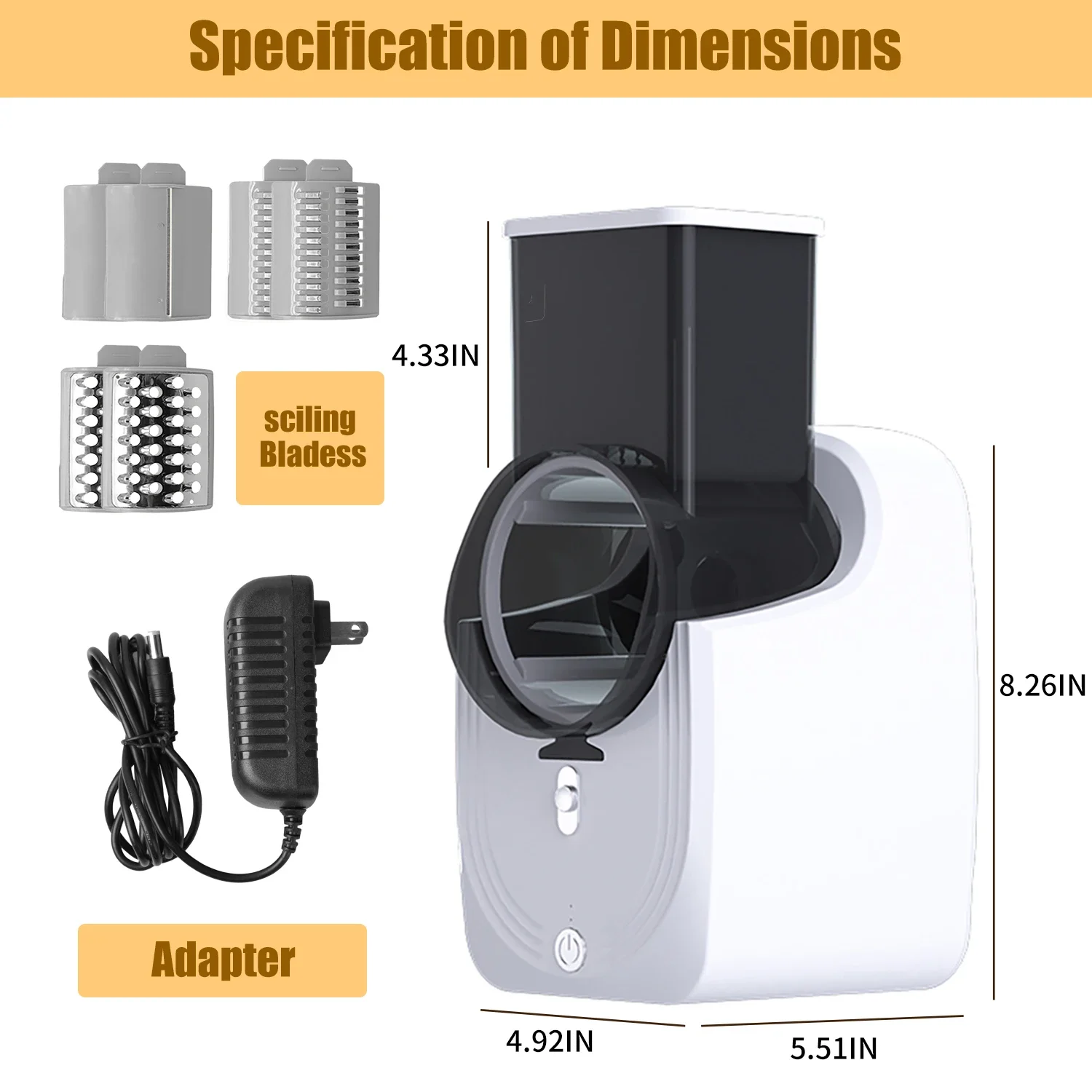 เครื่องขูดชีสไฟฟ้า เครื่องหั่น - Mandoline Slicer บทวิจารณ์และราคา