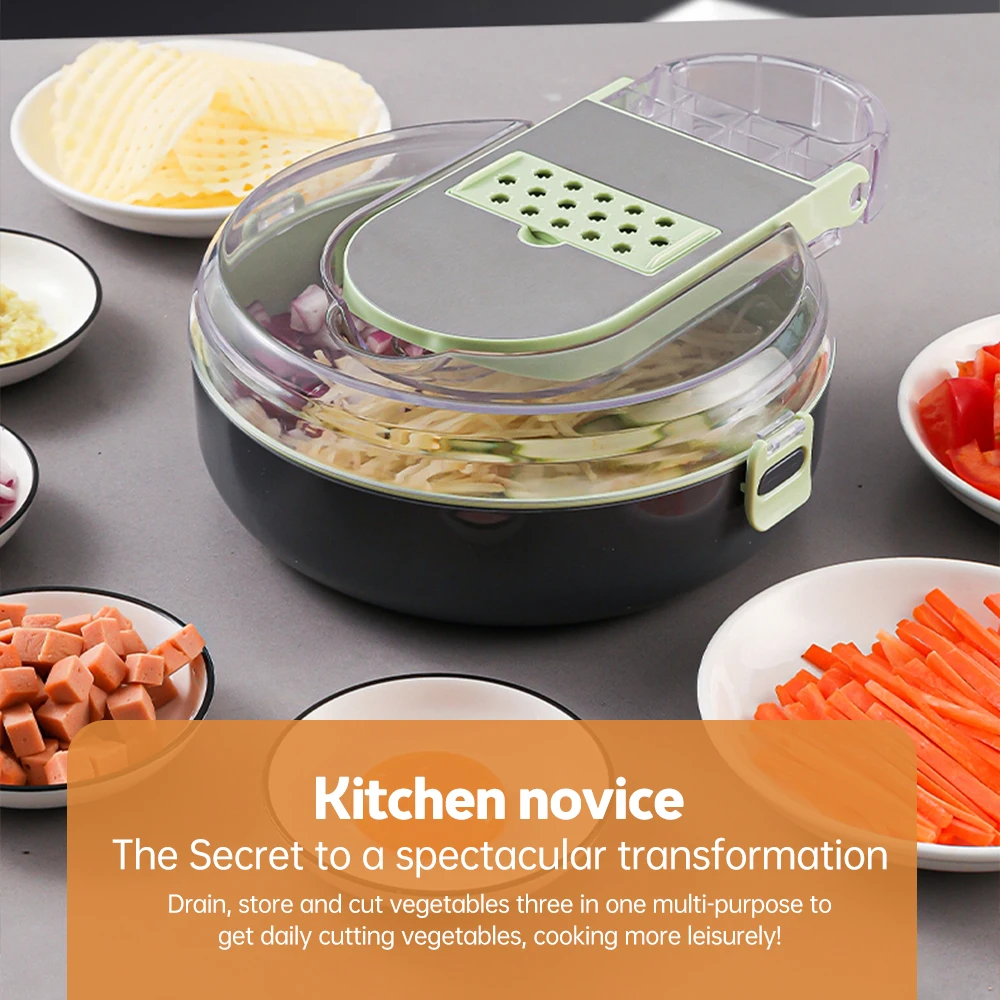 เครื่องบดสับผักพร้อมภาชนะมัลติ - Kitchen Gadgets Save Time บทวิจารณ์และราคา