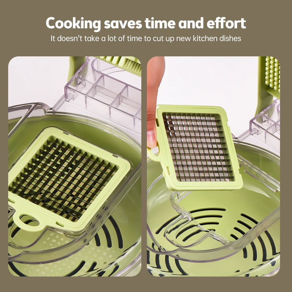 เครื่องบดสับผักพร้อมภาชนะมัลติ - Kitchen Gadgets Save Time บทวิจารณ์และราคา