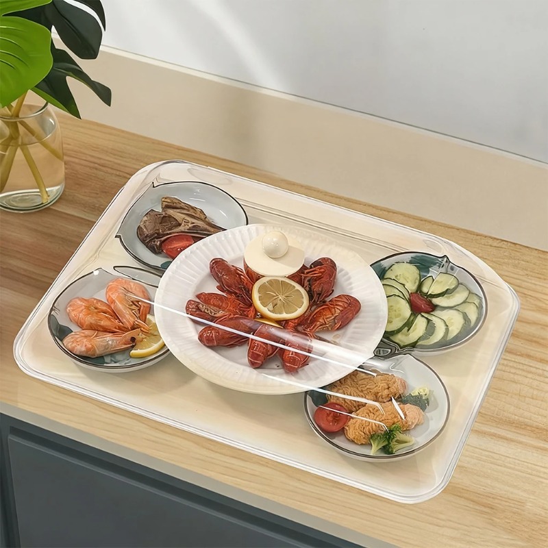 WORTHBUY ฝาครอบอาหารพลาสติกแบบ - Kitchen Gadgets Website บทวิจารณ์และราคา