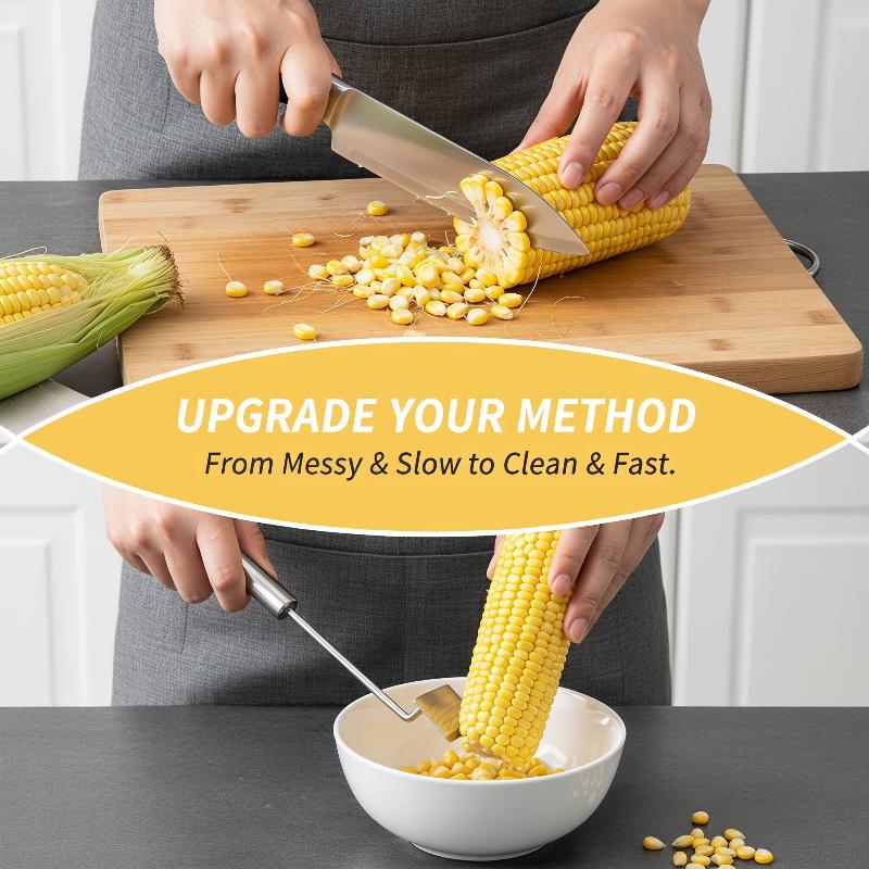 เครื่องมือปอกเปลือกข้าวโพดสแตน - Kitchen Gadgets Save Time บทวิจารณ์และราคา