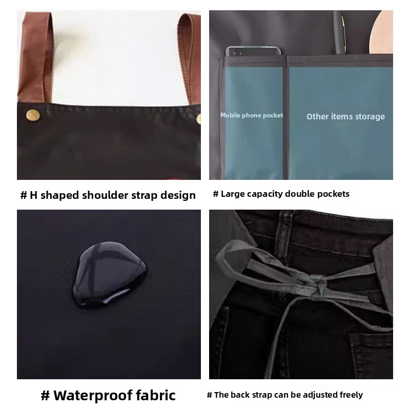 ผ้ากันเปื้อนกันน้ำและน้ำมันในค - Kitchen Gadgets For Women บทวิจารณ์และราคา