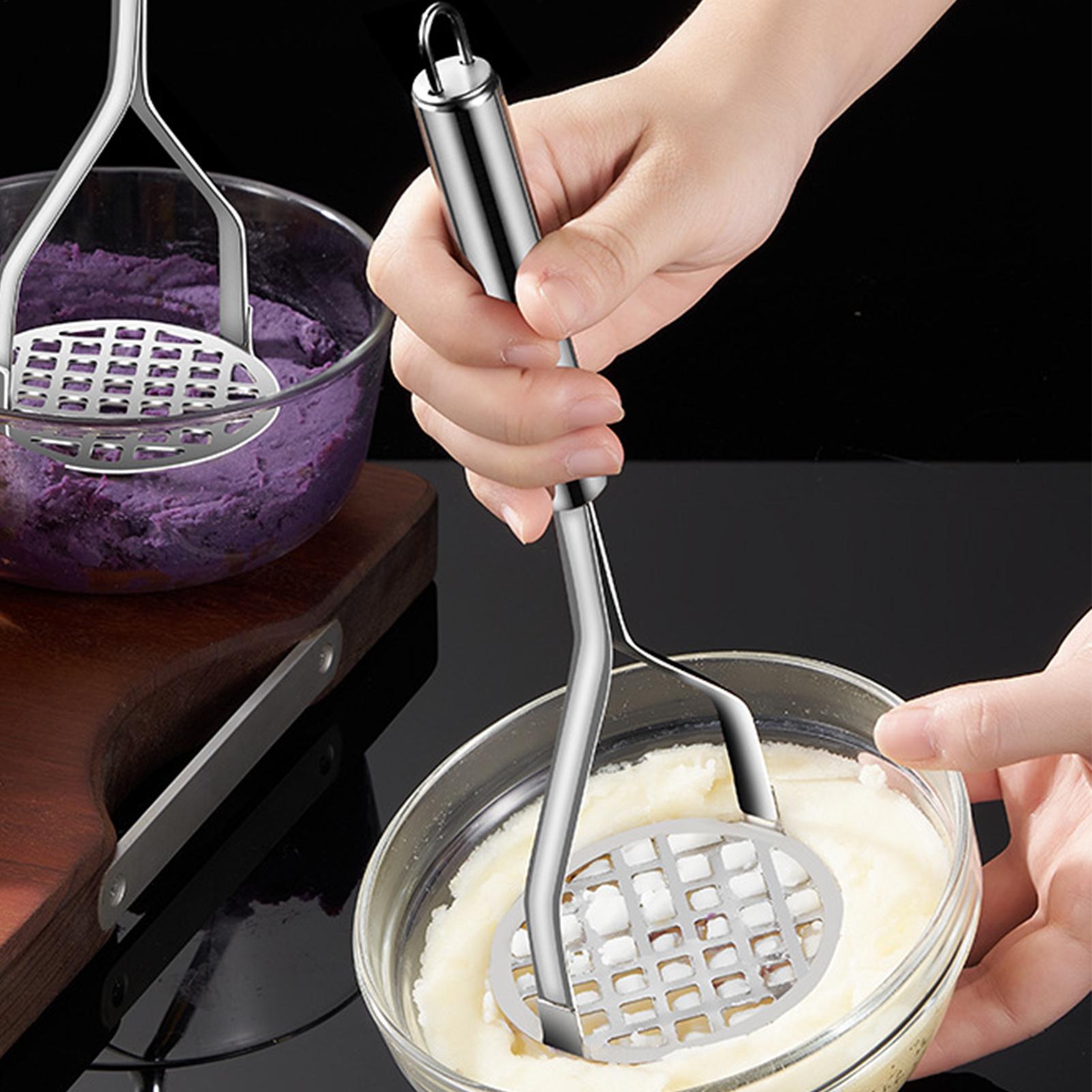 เครื่องบดมันฝรั่งสแตนเลสแบบใช้ - Kitchen Gadgets For Kids บทวิจารณ์และราคา