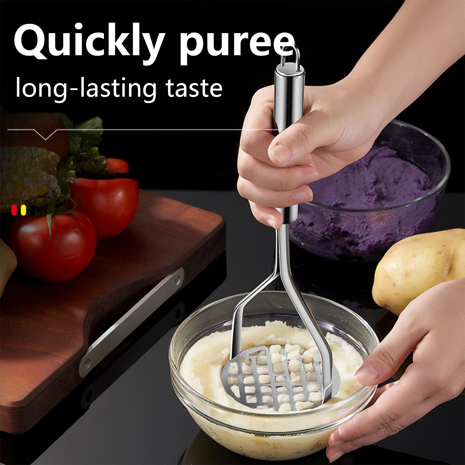 เครื่องบดมันฝรั่งสแตนเลสแบบใช้ - Kitchen Gadgets For Kids บทวิจารณ์และราคา