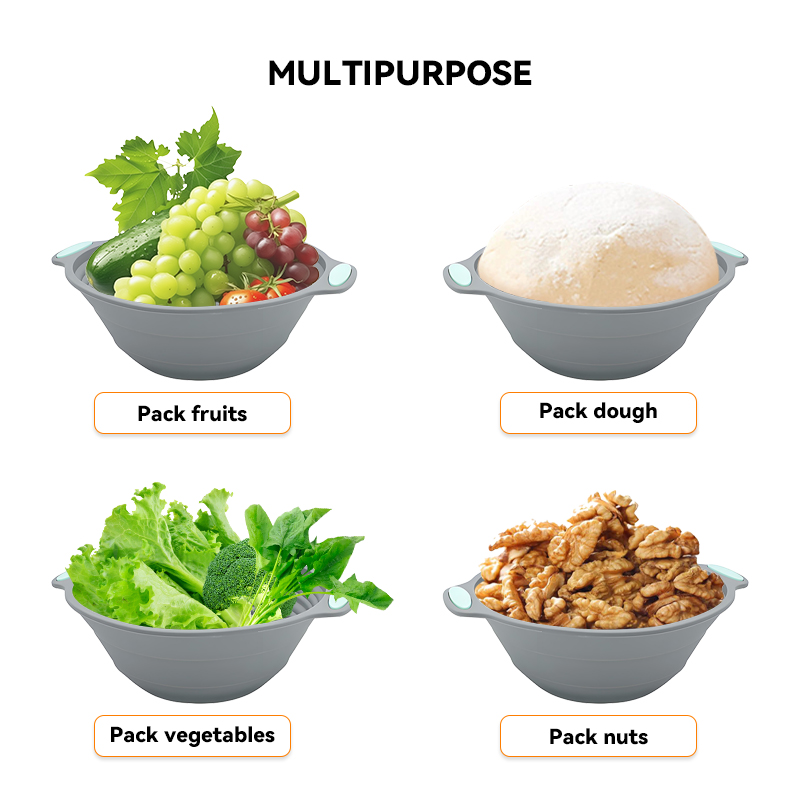 ตะกร้าพับได้ทำจากซิลิโคนสำหรับ - Kitchen Gadgets Website บทวิจารณ์และราคา