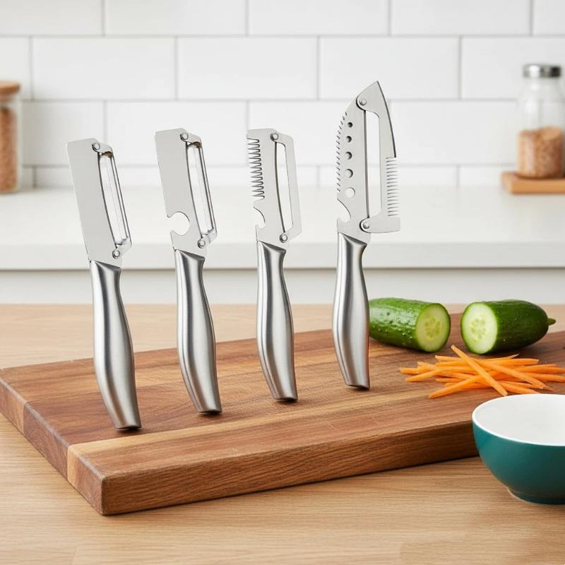 ที่ปอกผัก 5 in 1 ด้ามจับสแตนเล - Kitchen Gadgets For Gifts บทวิจารณ์และราคา