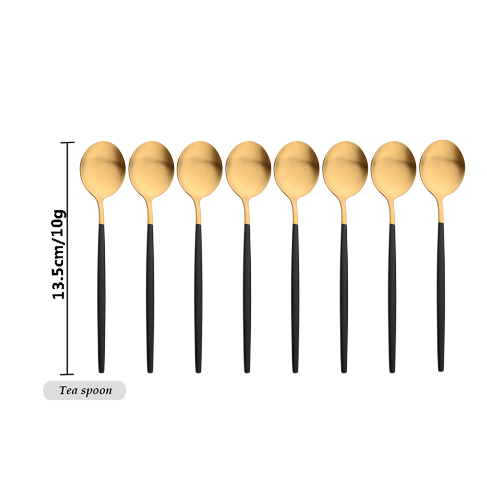 Drmfiy สีดําทองกาแฟชุด 8/16/24 - Kitchen Gadgets Gold บทวิจารณ์และราคา