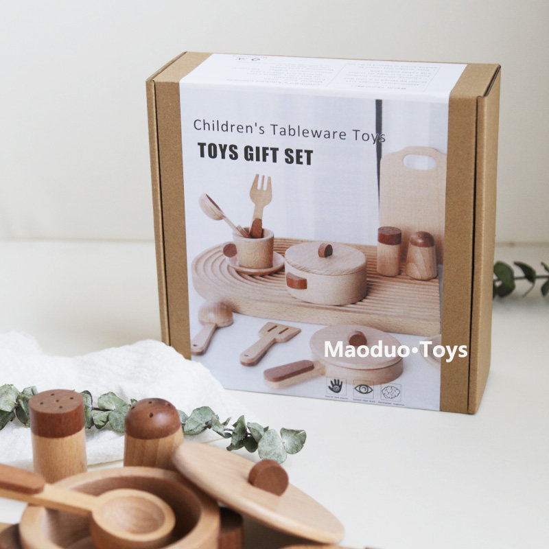 ชุดครัวไม้บีชสำหรับเด็กของเล่น - Kitchen Gadgets For Kids บทวิจารณ์และราคา
