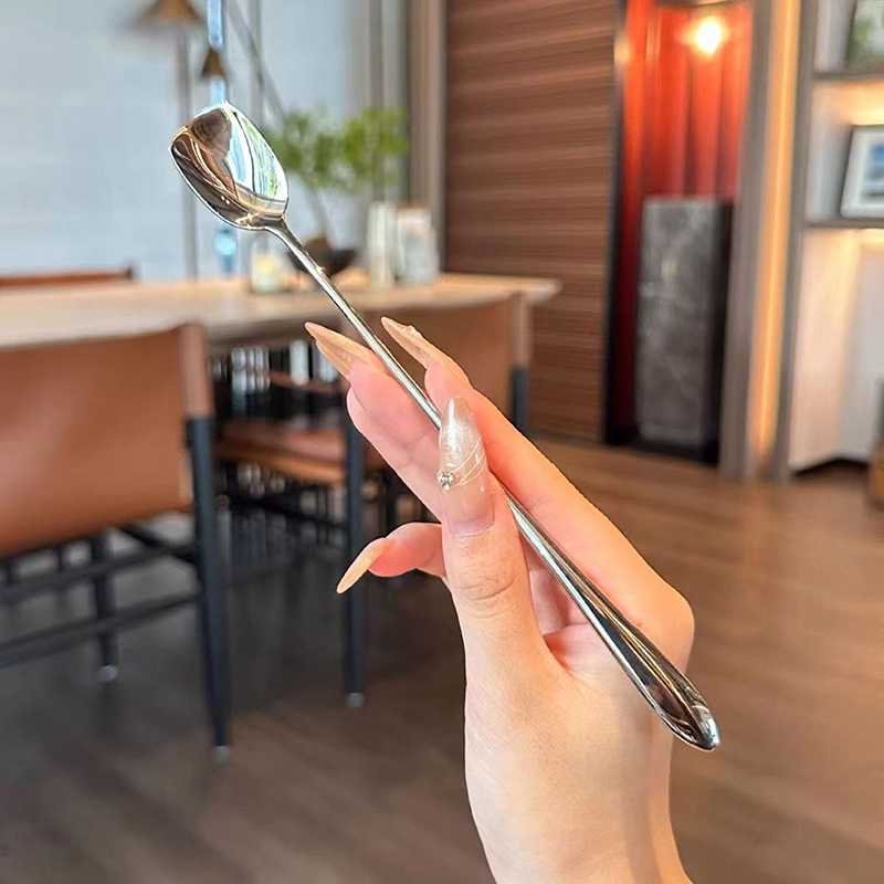 ช้อนสแตนเลสทรงกลมสีทอง ด้ามยาว - Kitchen Gadgets Sale บทวิจารณ์และราคา