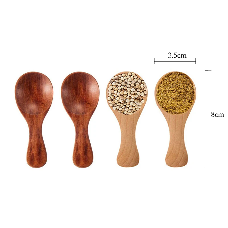 4 ชิ้นมินิช้อนไม้ครัวขนาดเล็กเ - Kitchen Gadgets For Kids บทวิจารณ์และราคา