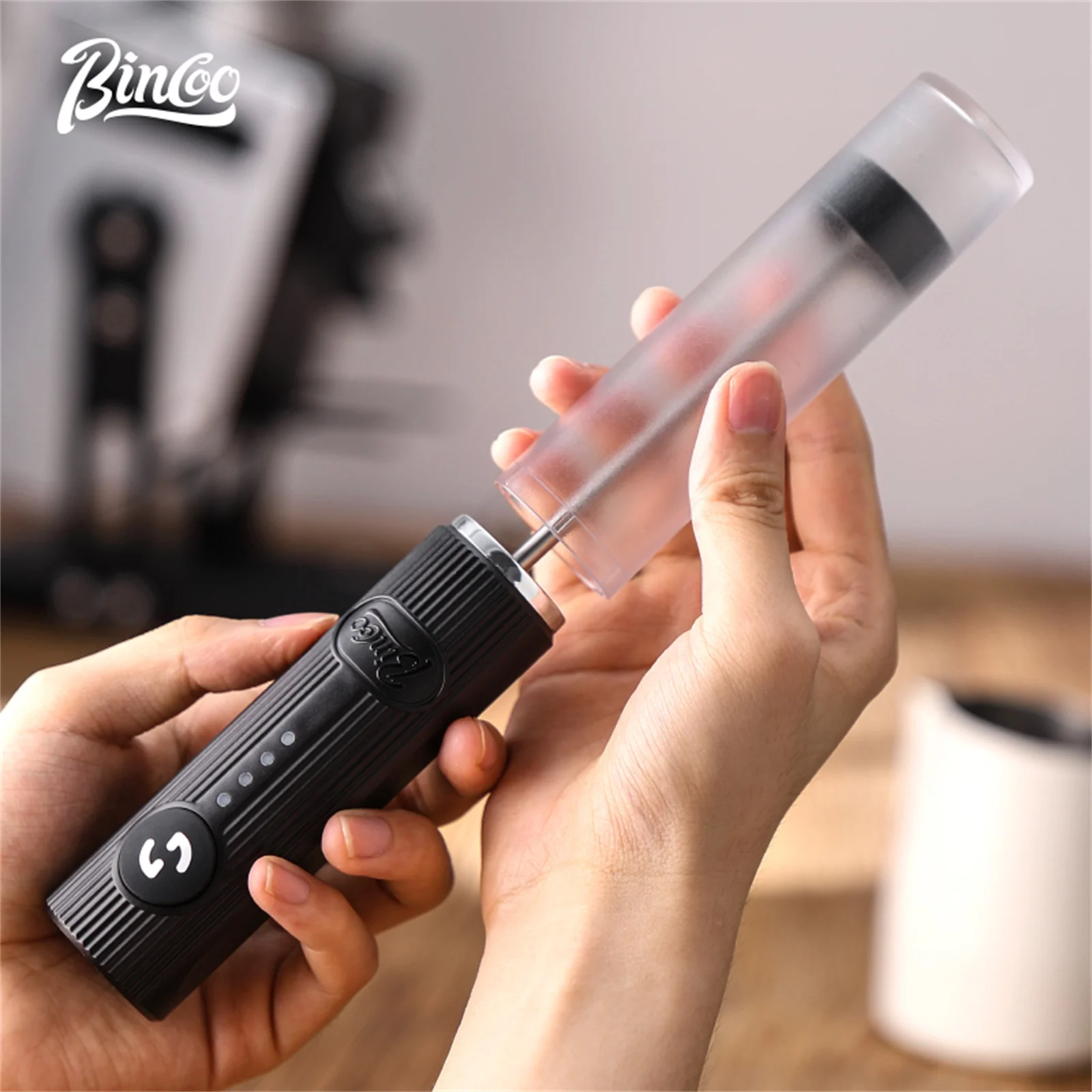 Bincoo ใหม่นม Foamer กาแฟปัด M - Kitchen Gadgets Website บทวิจารณ์และราคา