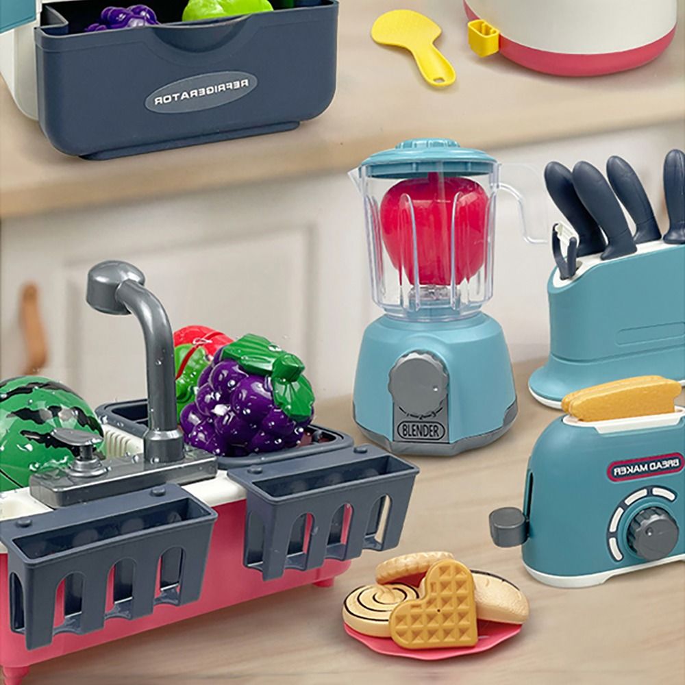 หลากสีเด็กทำอาหารเพลย์เซ็ตเตาแ - Kitchen Gadgets For Kids บทวิจารณ์และราคา