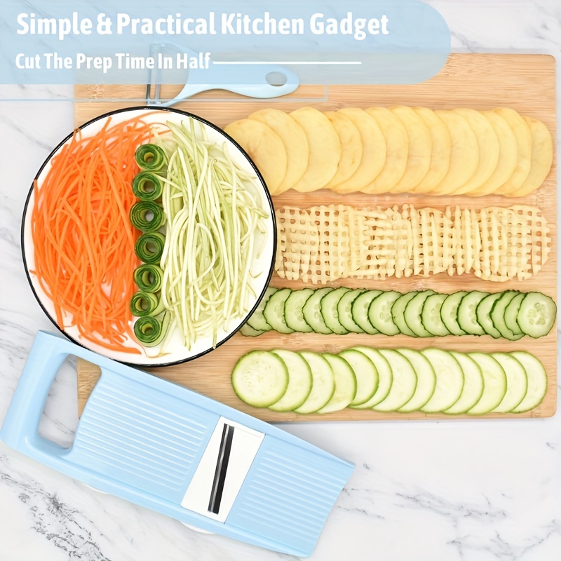 เครื่องหั่นผักอเนกประสงค์ 7 in - Kitchen Gadgets Vegetable Cutter บทวิจารณ์และราคา