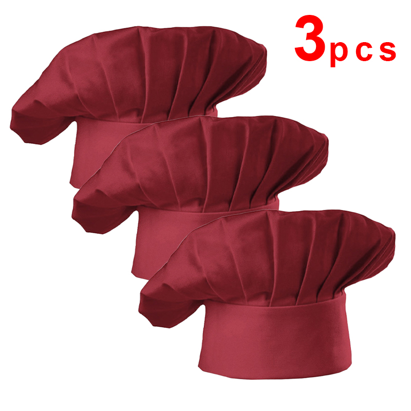 หมวกเชฟสีขาว 3 ชิ้น สูง 22 ซม. - Kitchen Gadgets Sale บทวิจารณ์และราคา