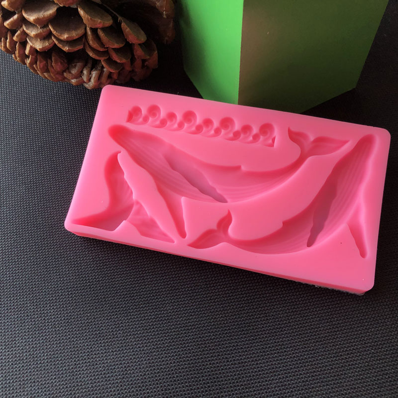 ปลาวาฬ DIY ซิลิโคนแม่พิมพ์ Oce - Kitchen Gadgets Website บทวิจารณ์และราคา