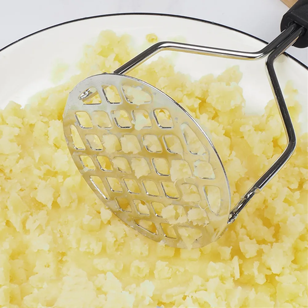 เครื่องบดมันฝรั่งสแตนเลสแบบใช้ - Kitchen Gadgets For Kids บทวิจารณ์และราคา