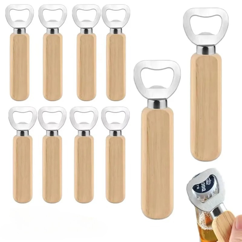 ที่เปิดขวดสแตนเลสแบบไม้ สำหรับ - Kitchen Gadgets For Gifts บทวิจารณ์และราคา