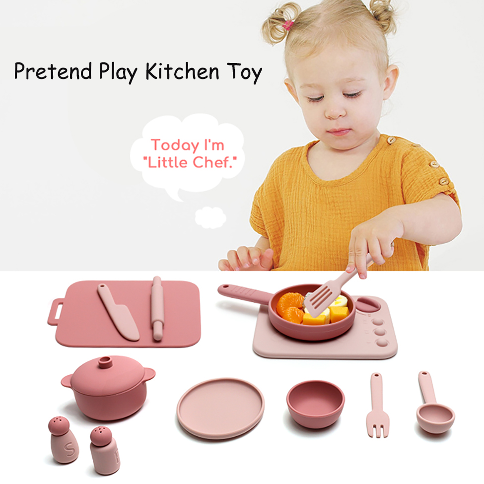 ชุดของเล่นทำอาหารซิลิโคน 13 ชิ - Kitchen Gadgets For Kids บทวิจารณ์และราคา