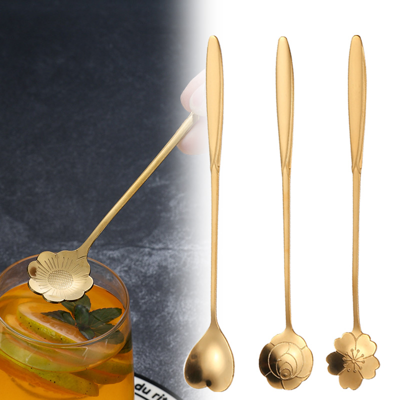 สแตนเลสสตีลเชอร์รี่ Rose ดอกไม - Kitchen Gadgets Gold บทวิจารณ์และราคา