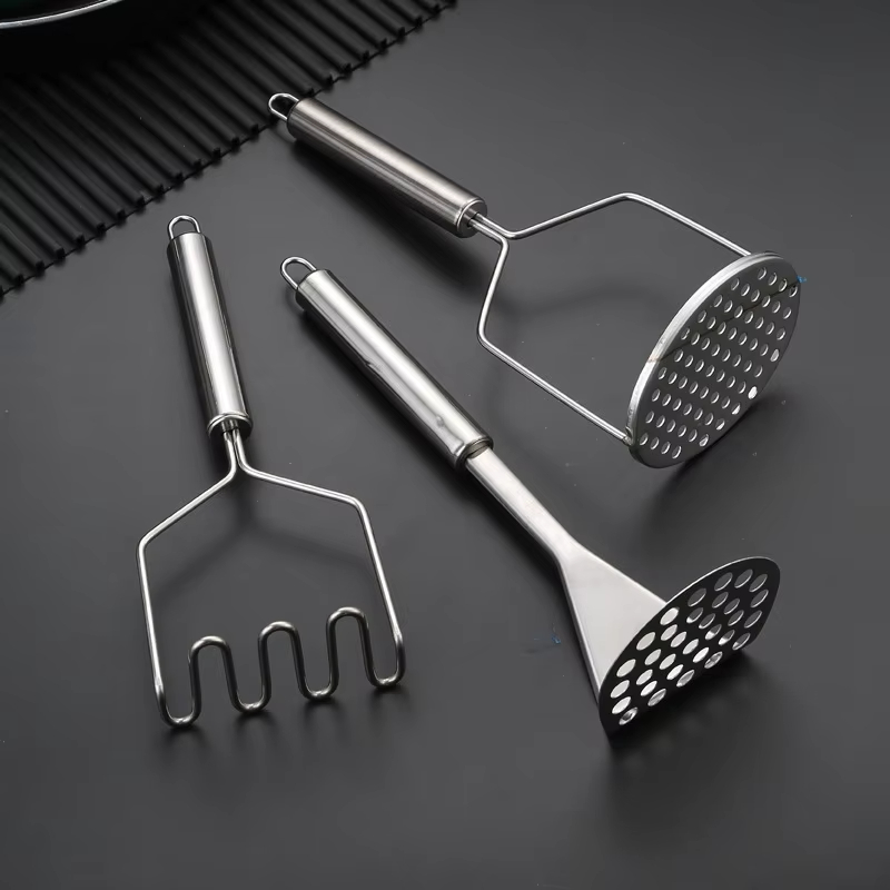 เครื่องบดมันฝรั่งสแตนเลสแบบใช้ - Kitchen Gadgets For Kids บทวิจารณ์และราคา