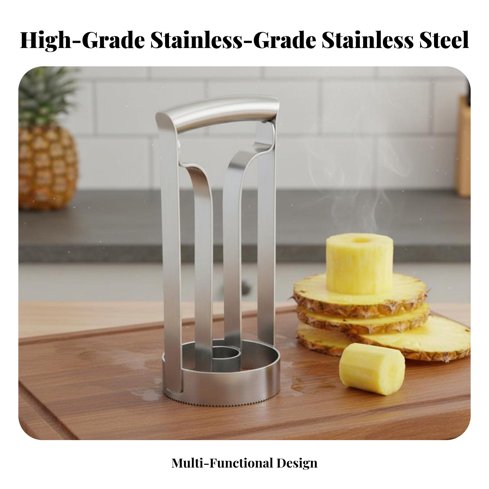 เครื่องตัดสับปะรดสแตนเลส เกรดอ - Kitchen Gadgets Save Time บทวิจารณ์และราคา
