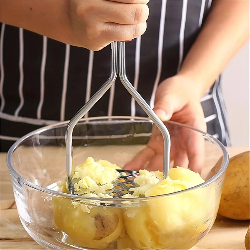 เครื่องบดมันฝรั่งสแตนเลสแบบใช้ - Kitchen Gadgets For Kids บทวิจารณ์และราคา