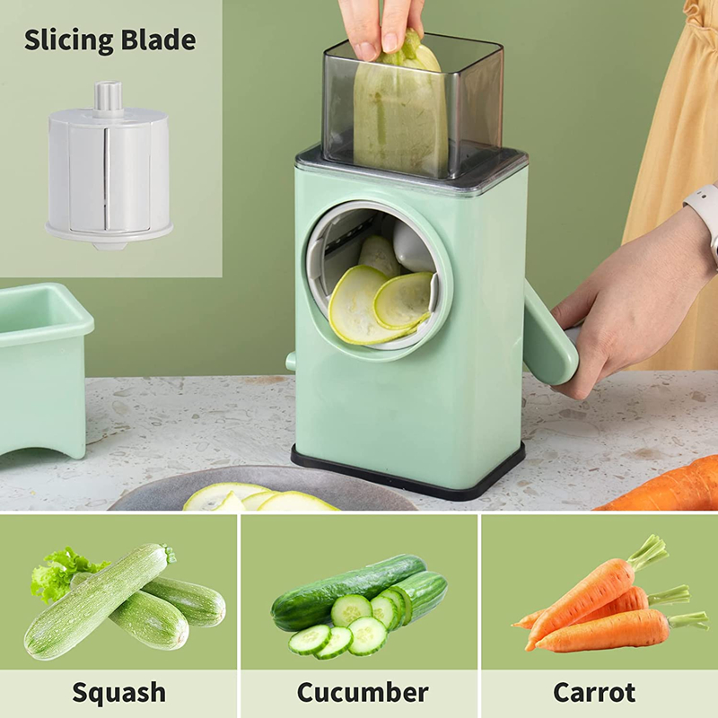 LMETJMA โรตารี่ใหม่ Vegatble ข - Mandoline Slicer บทวิจารณ์และราคา