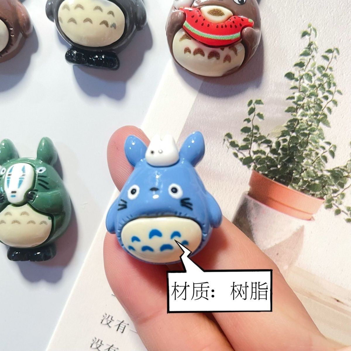 แม่เหล็กติดตู้เย็นเรซินลายโทโต - Kitchen Gadgets Website บทวิจารณ์และราคา